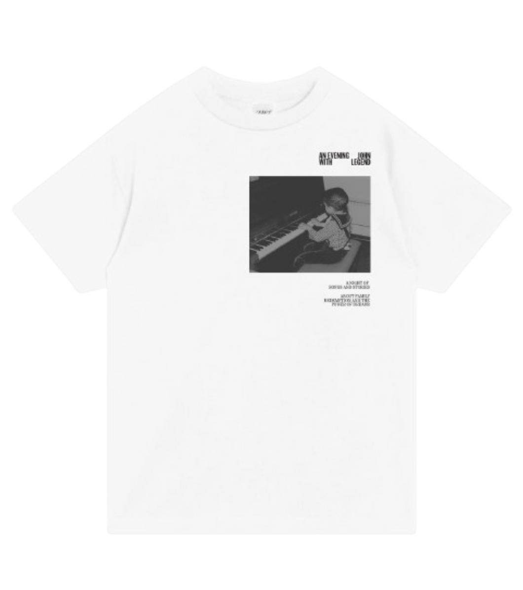 'An Evening With' T-Shirt (White)