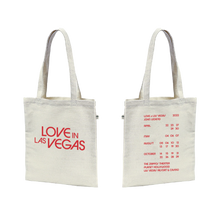 Load image into Gallery viewer, Love In Las Vegas Tote Bag (Natural)
