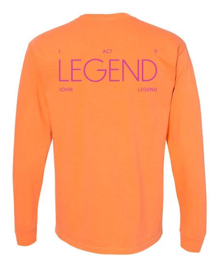 NEW LEGEND Longsleeve (Orange) John Legend Official Store