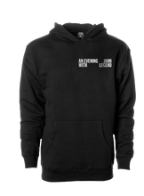 Load image into Gallery viewer, &#39;An Evening With&#39; Hoodie (Black)
