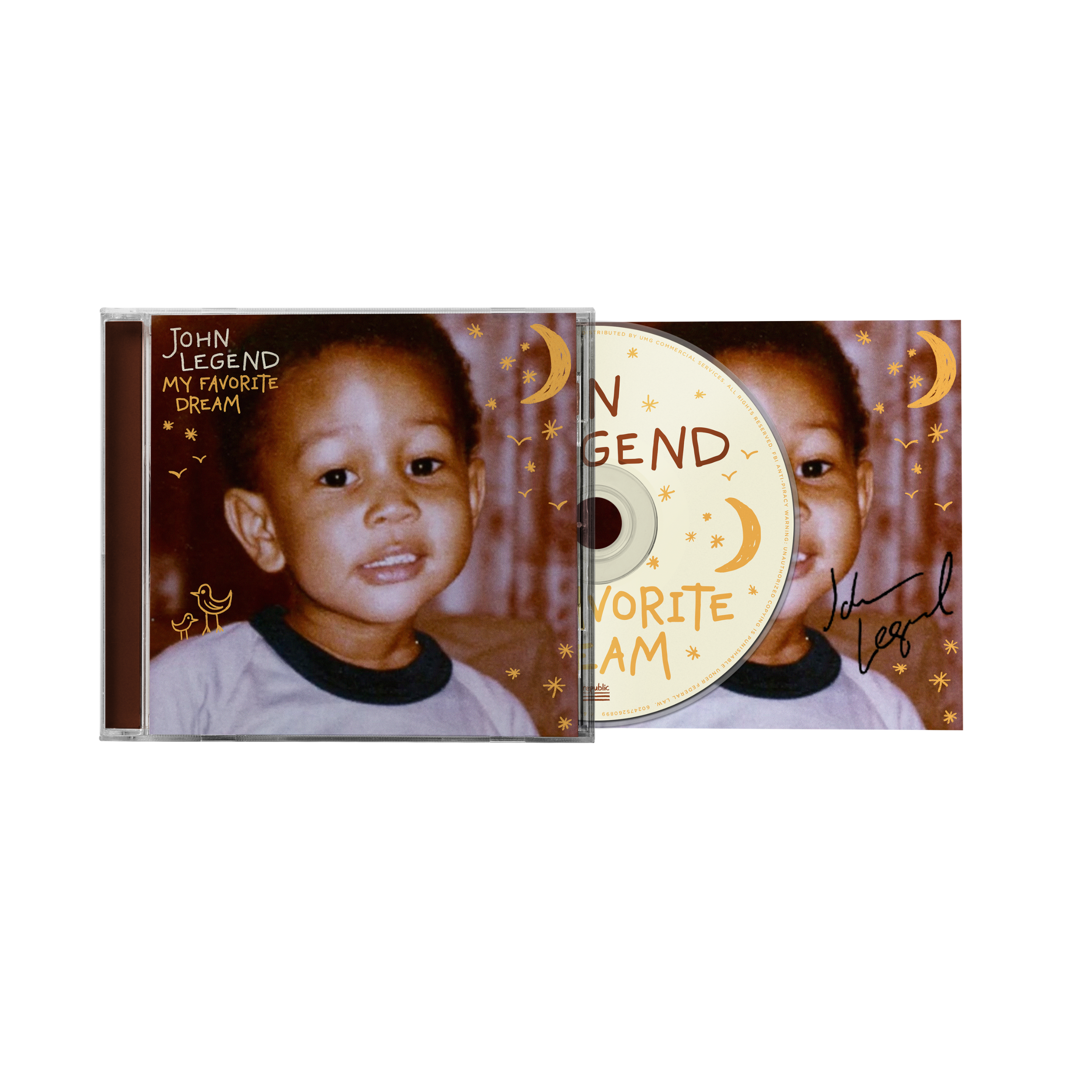 My Favorite Dream CD - Limited Edition, Signed Insert – John