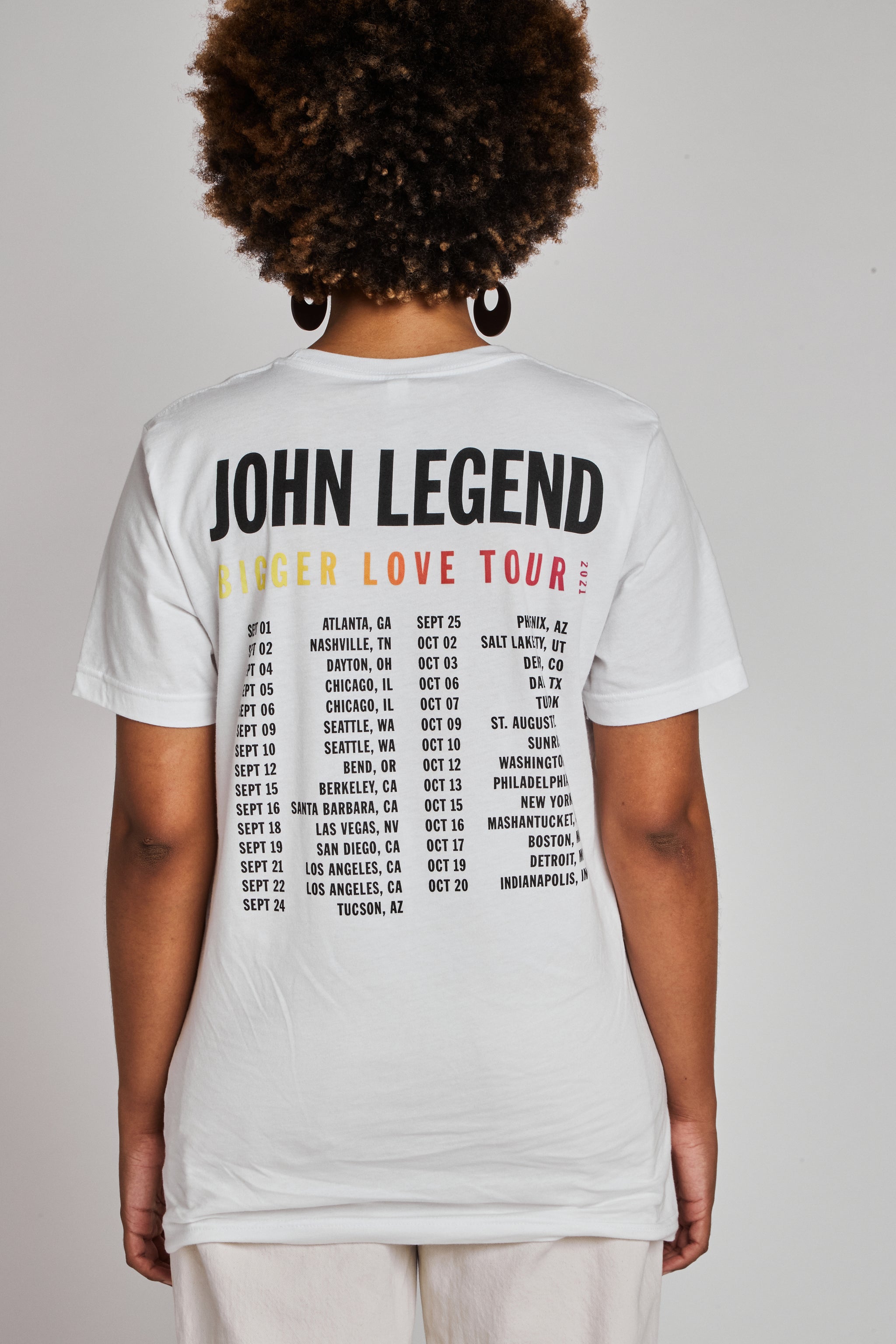 Bigger Love Tour T-Shirt – John Legend Official Store