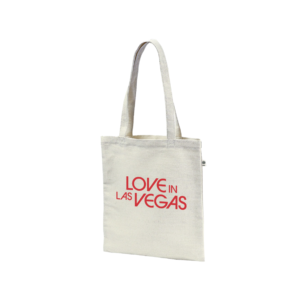 Love In Las Vegas Tote Bag (Natural)