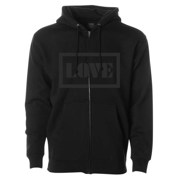 トップス GADID ANONIEM JOHN BLACK Sweatshirt FREE Custom Independent Trading Co. - Midweight Hooded Full-Zip