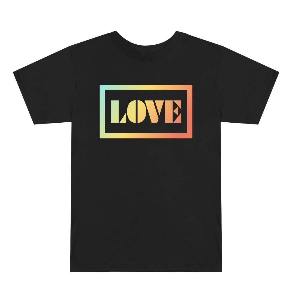LOVE T-Shirt (Black/Multi)