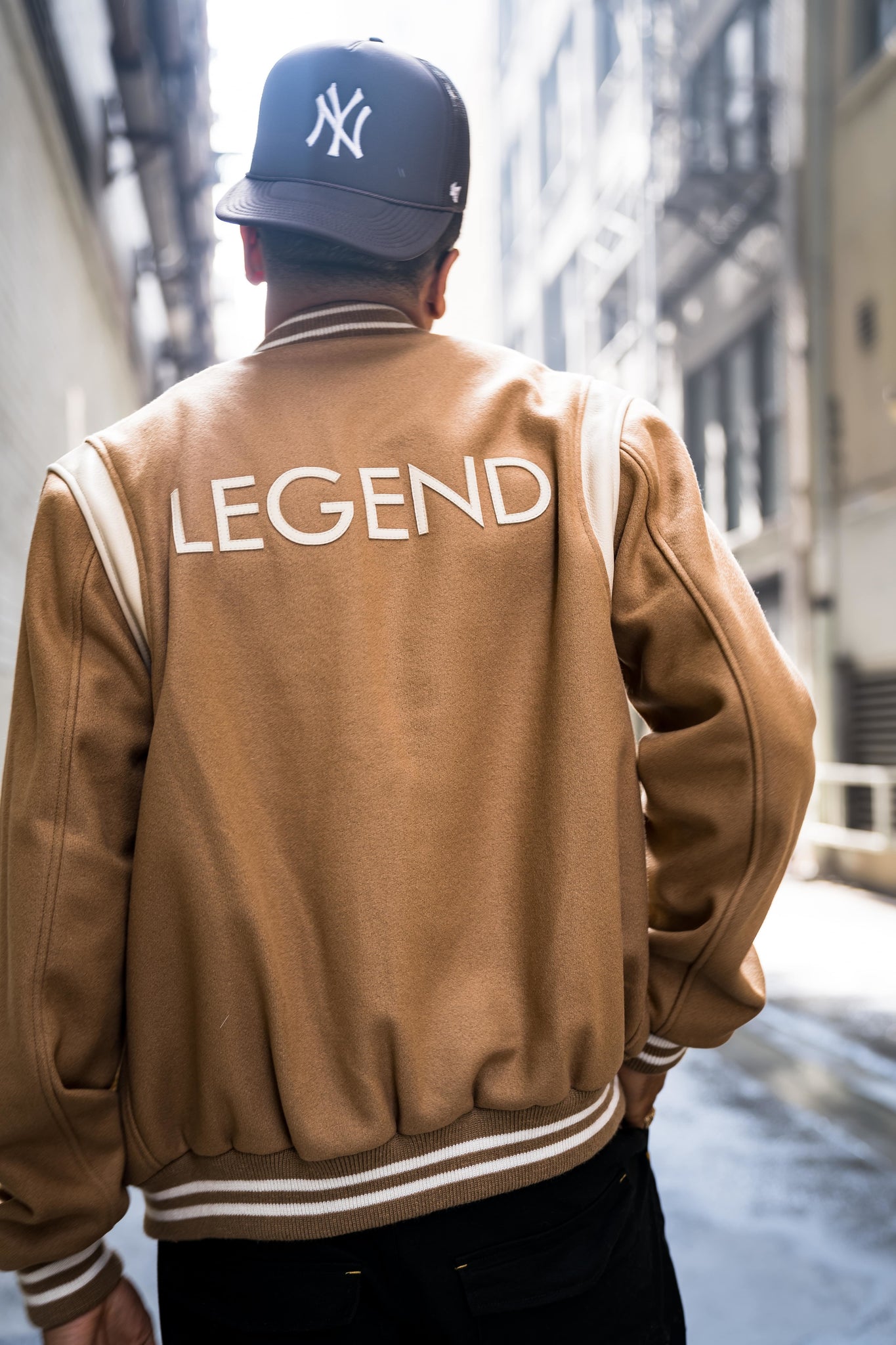 John Legend Street Style Los Angeles Brown Bomber Jacket